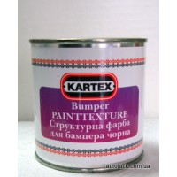 KARTEX  1k  Фарба структурна  0.4л (чорна)