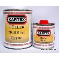 KARTEX  грунт сірий 4+1 (0,8+0,2)к-кт