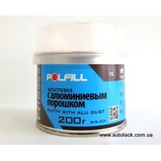 Шпатлівка з алюмінієм Polfill з зат. 0.2кг