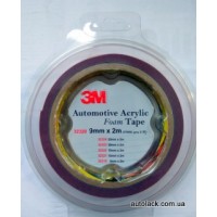 3M Скотч двохсторонній 6008F 2m 9mm 3M Скотч двохсторонній 6008F 2m 9mm