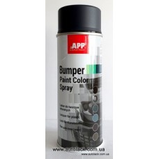 APP Bumper Paint - чорна 400 мл. аероз. фарба структурна для бамперів