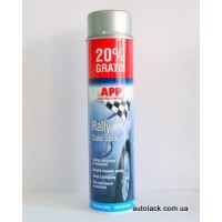 APP Rally Color  фарба акр. срібний 500ml
