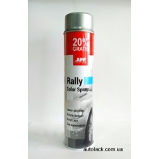 APP Rally Color  фарба акр. срібний 600ml